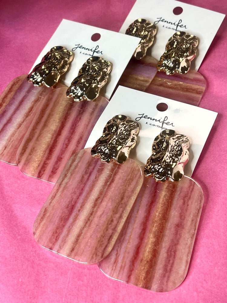 New Big Tortoise Earrings (14 new colors)