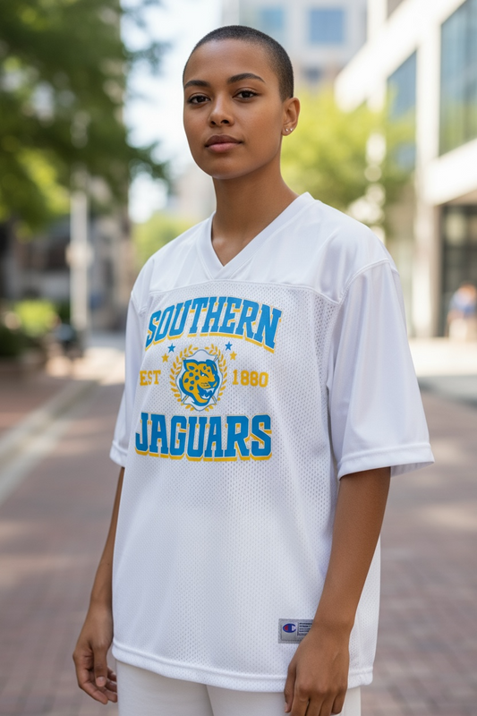 White SU Jersey Shirt-Crowned