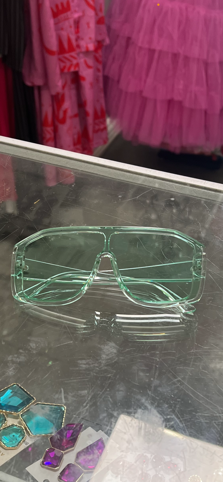 Light Green Sunglasses