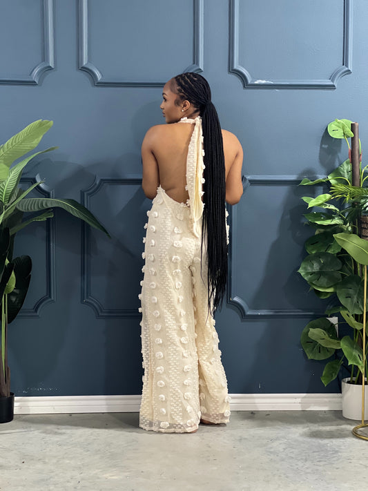 New Spring Jumpsuit-Natural