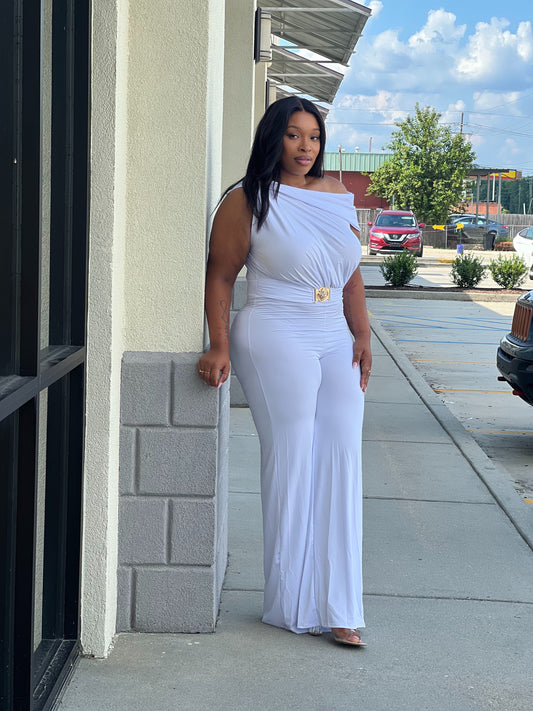 Venice Jumpsuit (White)