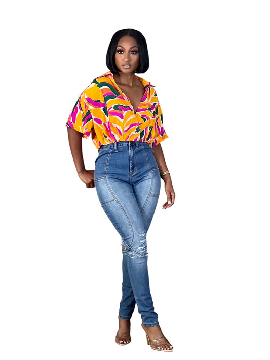 Classic Rodeo Jeans-Medium Blue