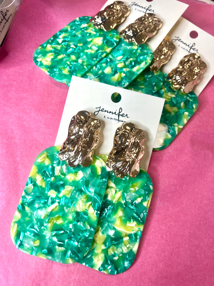 New Big Tortoise Earrings (14 new colors)