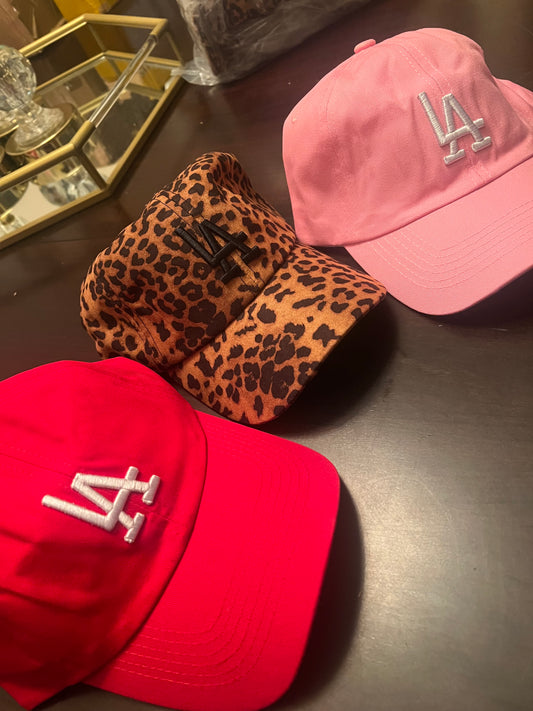 Red LA Cap