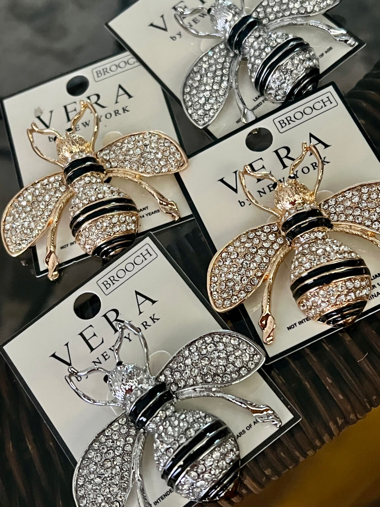 Bee Brooch (2 colors)