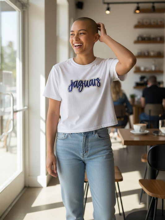 Jaguar Patch Crop Top