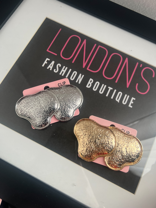 Artsy Clip Earrings (2 colors)