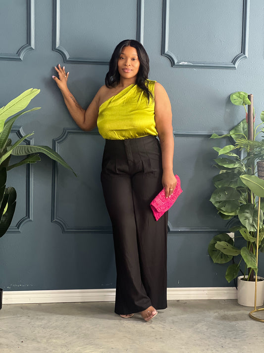 Spring In Bodysuit-Citron