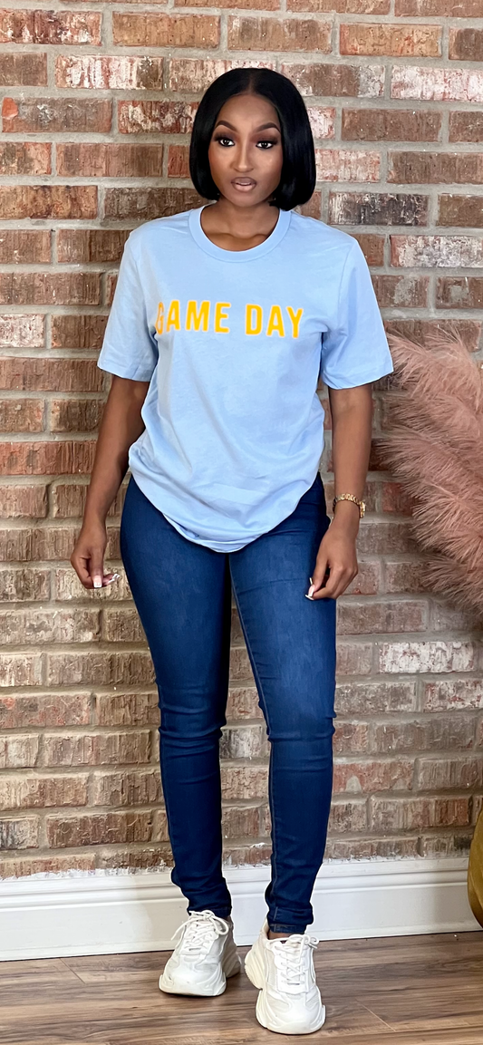 Blue Gold Game Day Tee Shirt (Online only)
