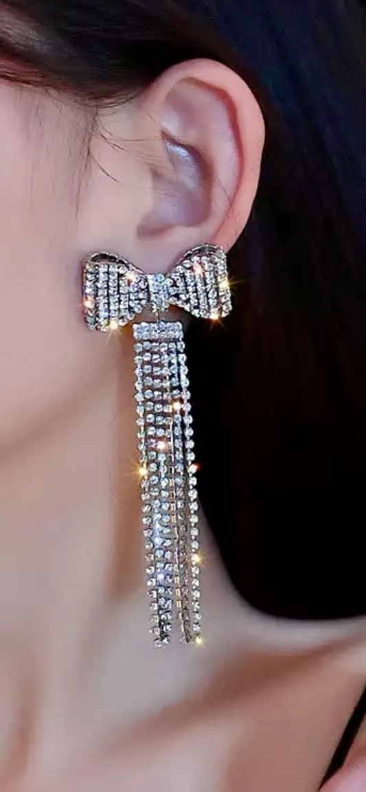 Elegant Bow Earrings