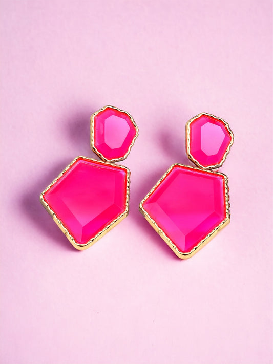 Birthday Collection Earrings Pink