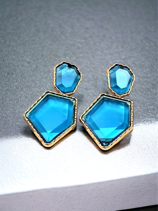 Birthday Collection Earrings Blue
