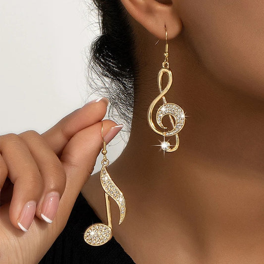Music Note Earrings