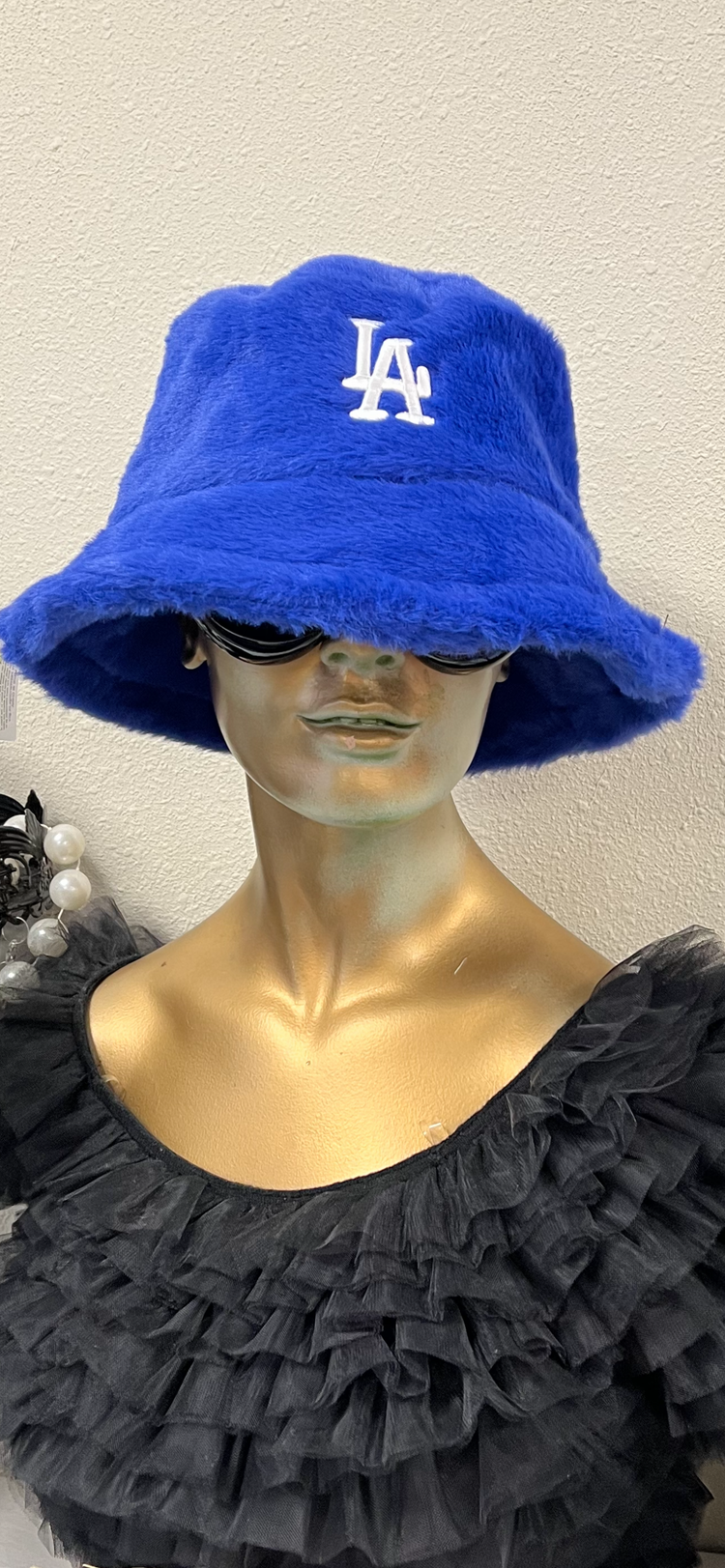 Blue LA Bucket Hat