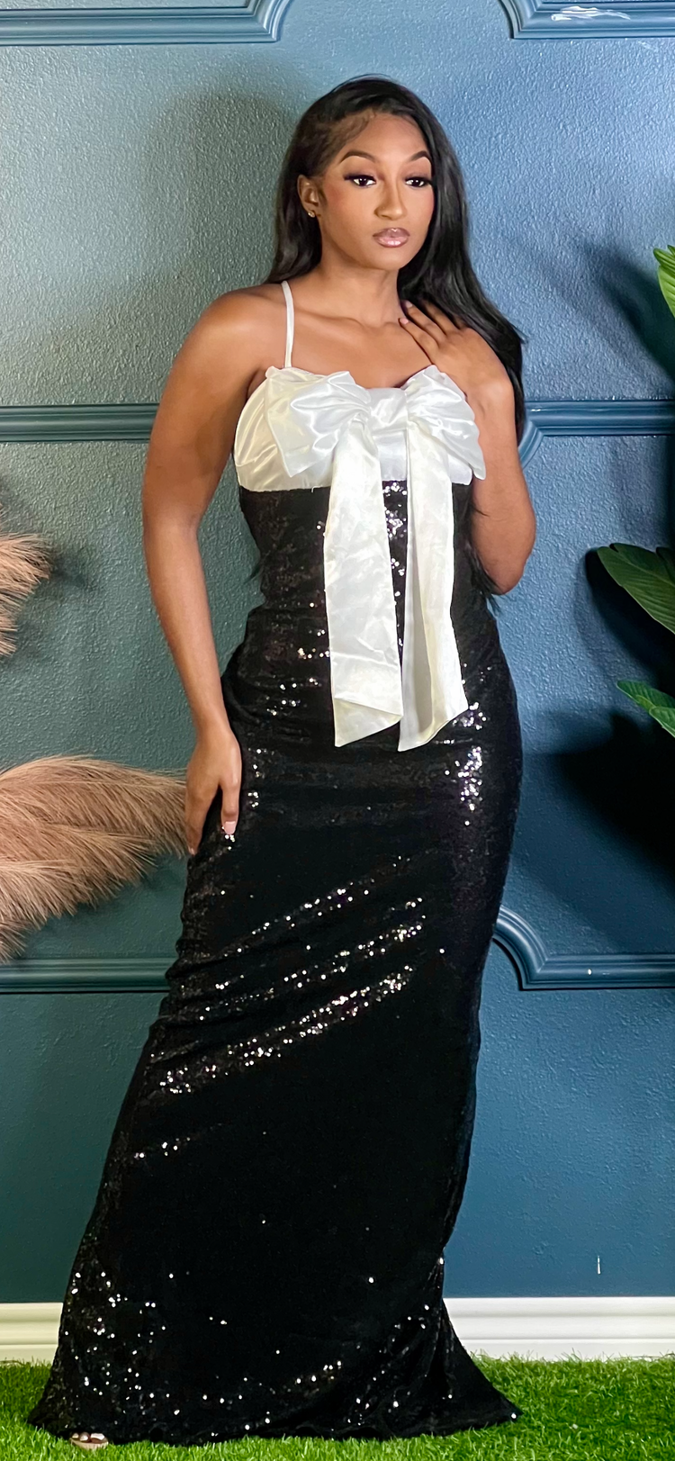 Just A Classic Holiday Gown-Black