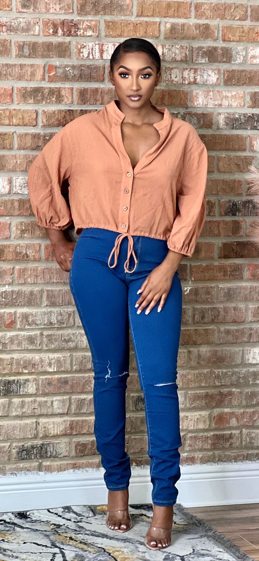 Calming Taupe Top (Online only)