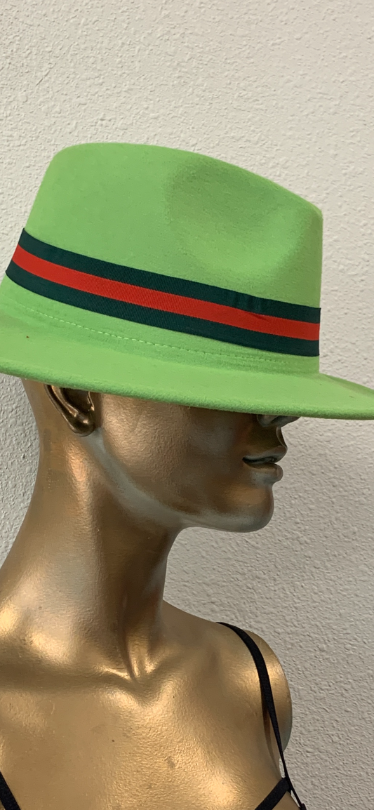 Stripe Band Fedora (6 colors)