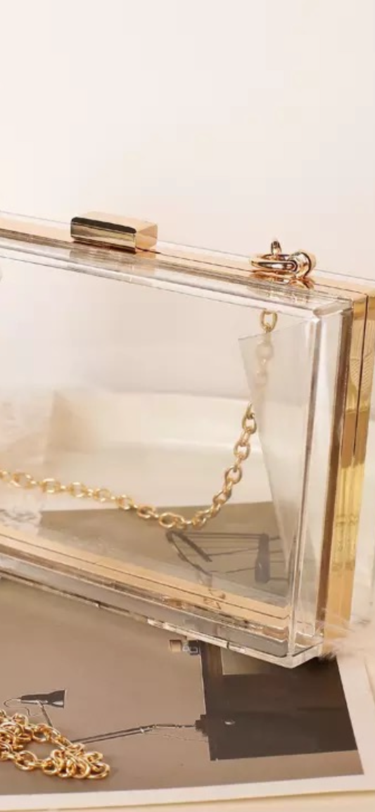 Clear Box Handbag