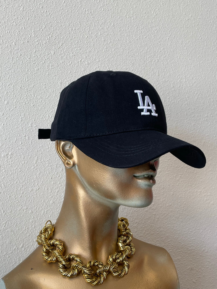 LA Baseball Cap-Black